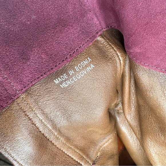 A.S.98 Saint Patchwork Floral Velvet Suede Leather Studded Boots Boho Size 9 - Picture 10 of 11